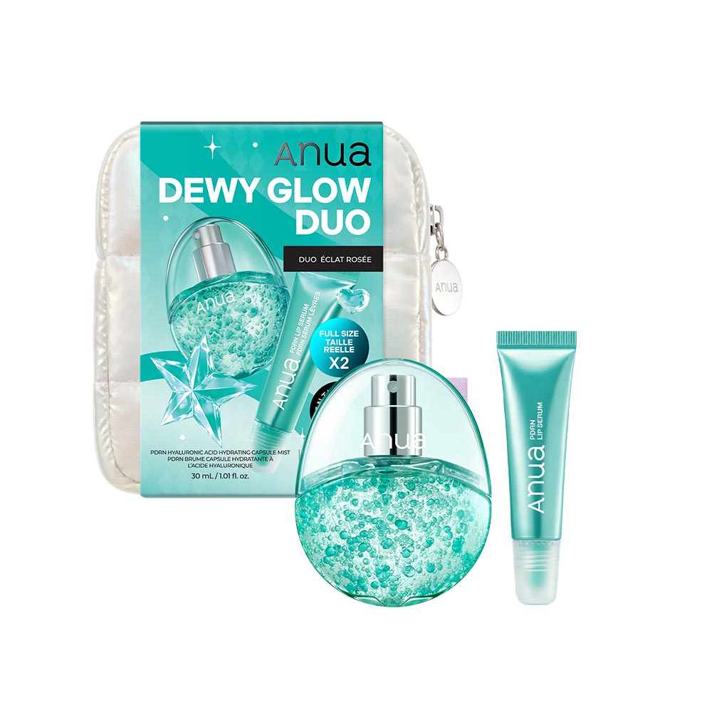 DEWY ON THE GLOW DUO (SET DE ROSTRO Y LABIOS)